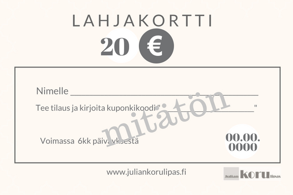 Lahjakortti-netistä